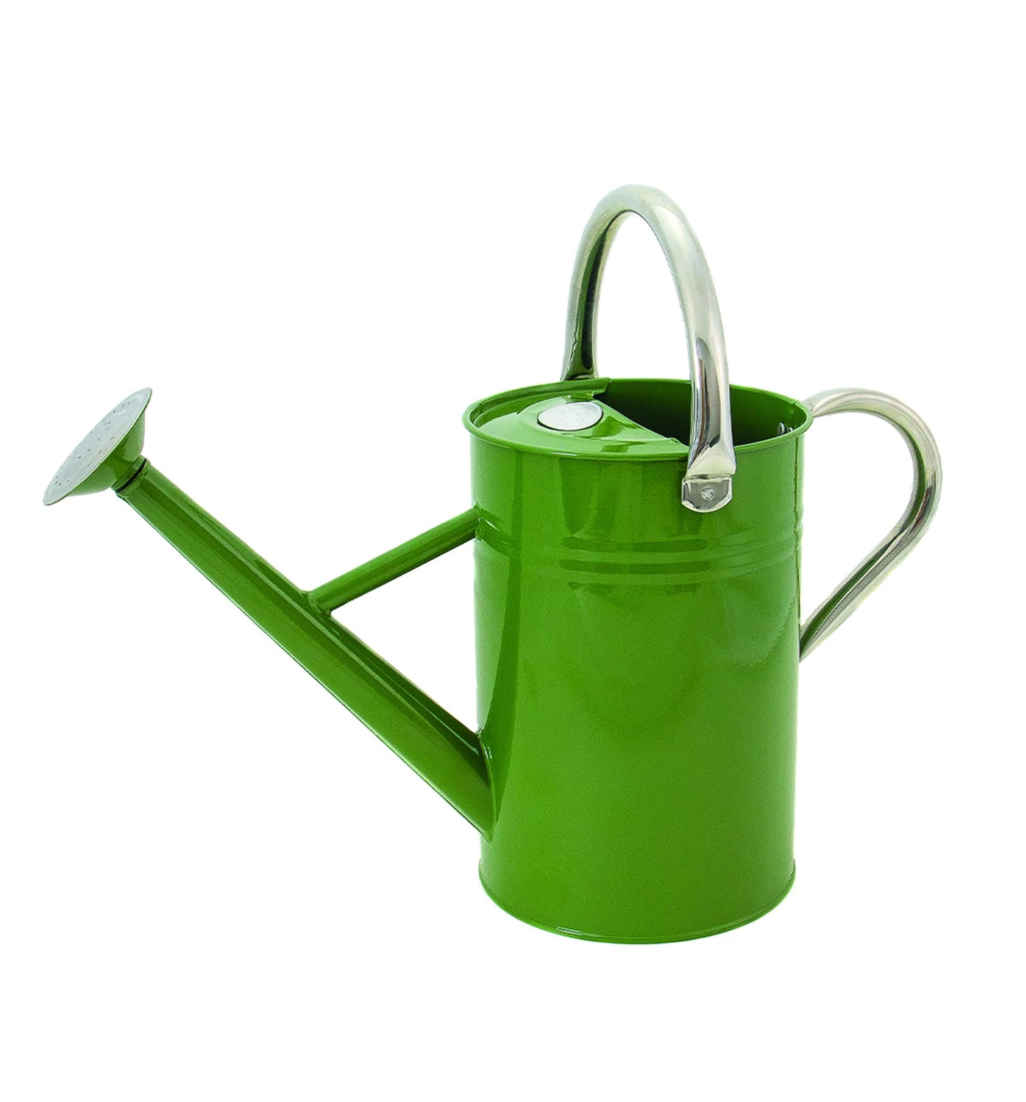 Vintage Giesskanne mit 2 Griffen, 4.5 Liter Olivgrün