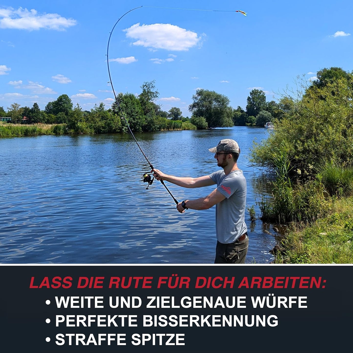 Spinnrute, 2,7m 20-60g / Rute