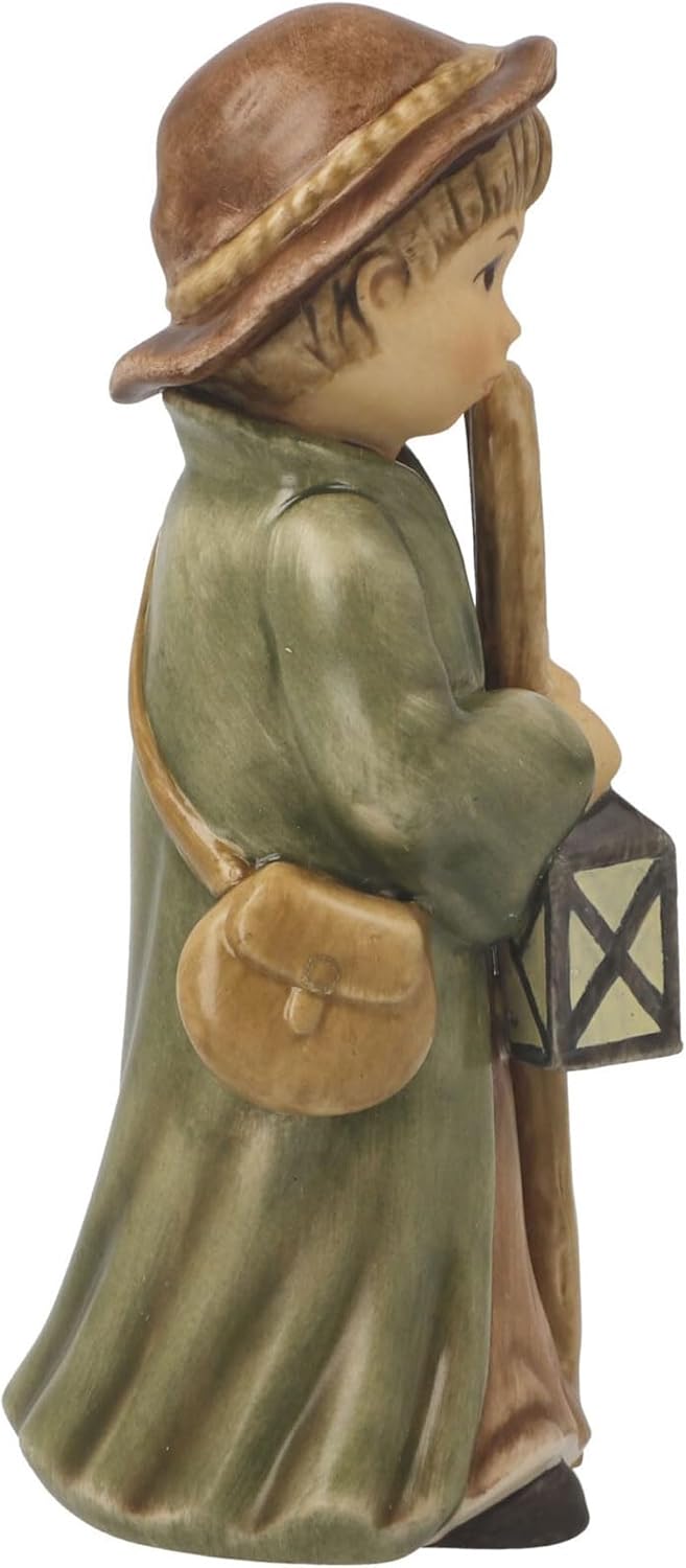 Krippenfigur Hirte, 11,5cm, Mehrfarbig