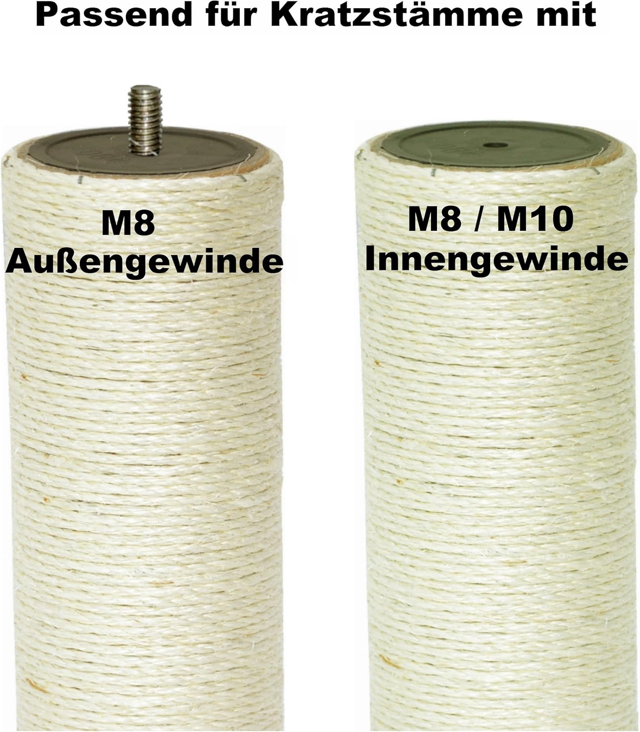 Liegeplatz für Kratzbäume, Ø 53 cm Beige