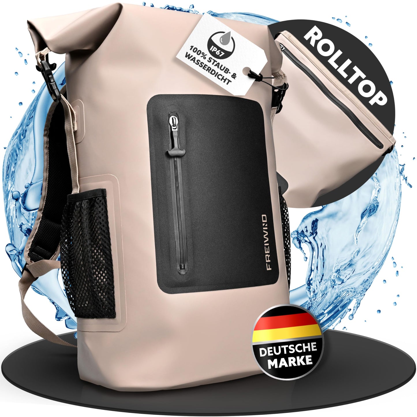 Wasserdichter Tauch-Rucksack mit Laptopfach