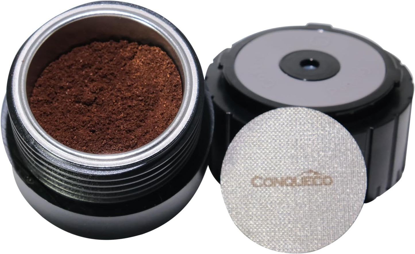 Kaffeepulverkammer für Espressomaschinen, Kaffeepulver