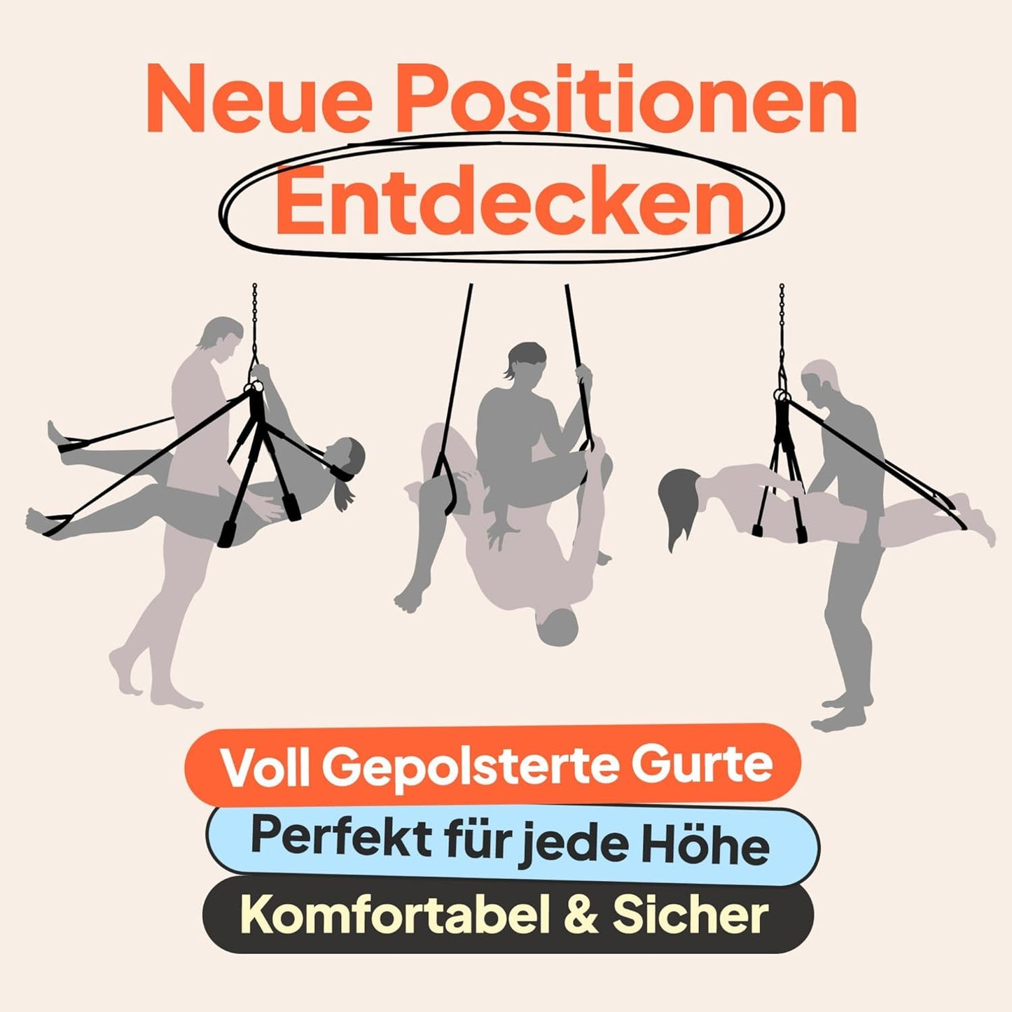 Verstellbare Liebesschaukel