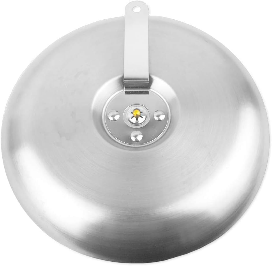 Sauna Thermometer, rostfreiem Edelstahl 15,2×15,2×1,8cm