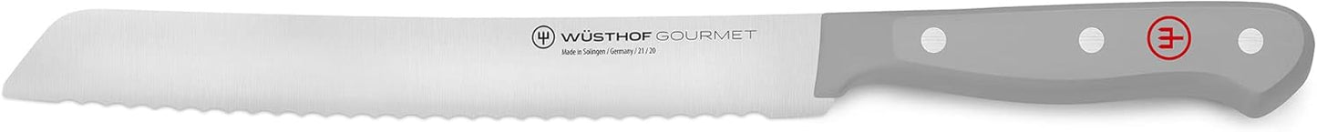 Gourmet Brotmesser, Grau 20 cm Brotmesser