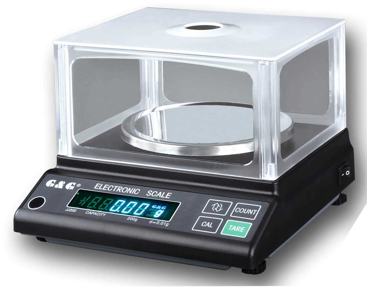 JJ500 Labor- und Industriewaage, JJ500: 500g / 0,01g