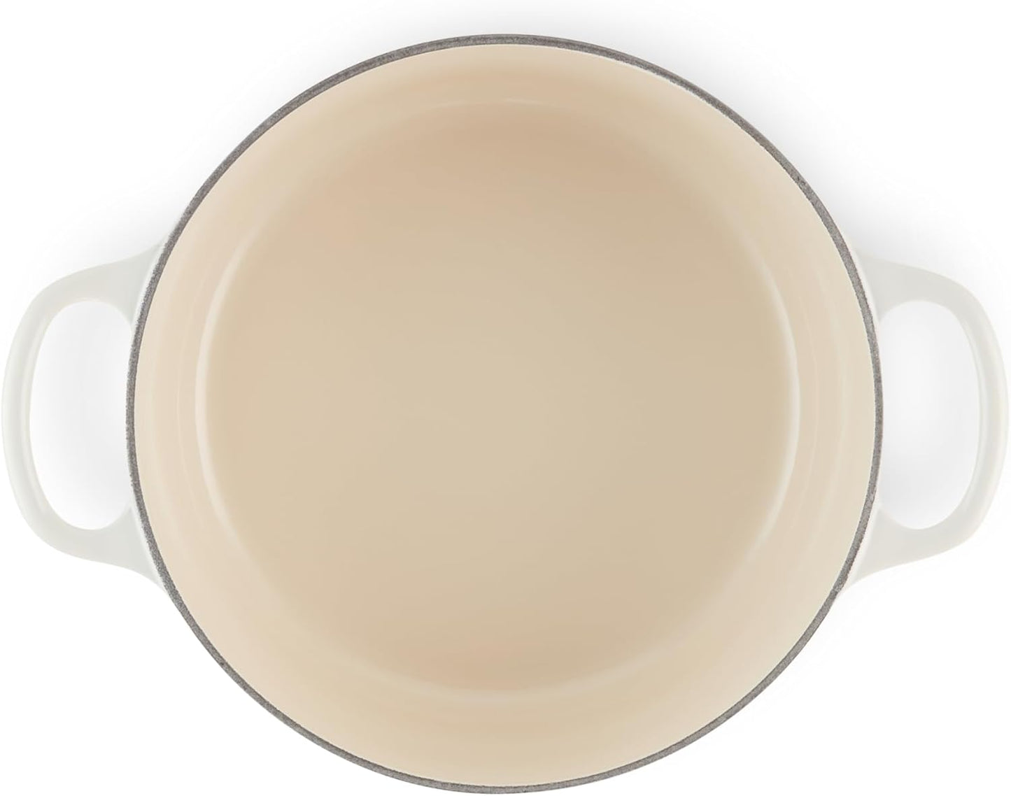 Signature Bräter mit Deckel, Meringue 26 cm