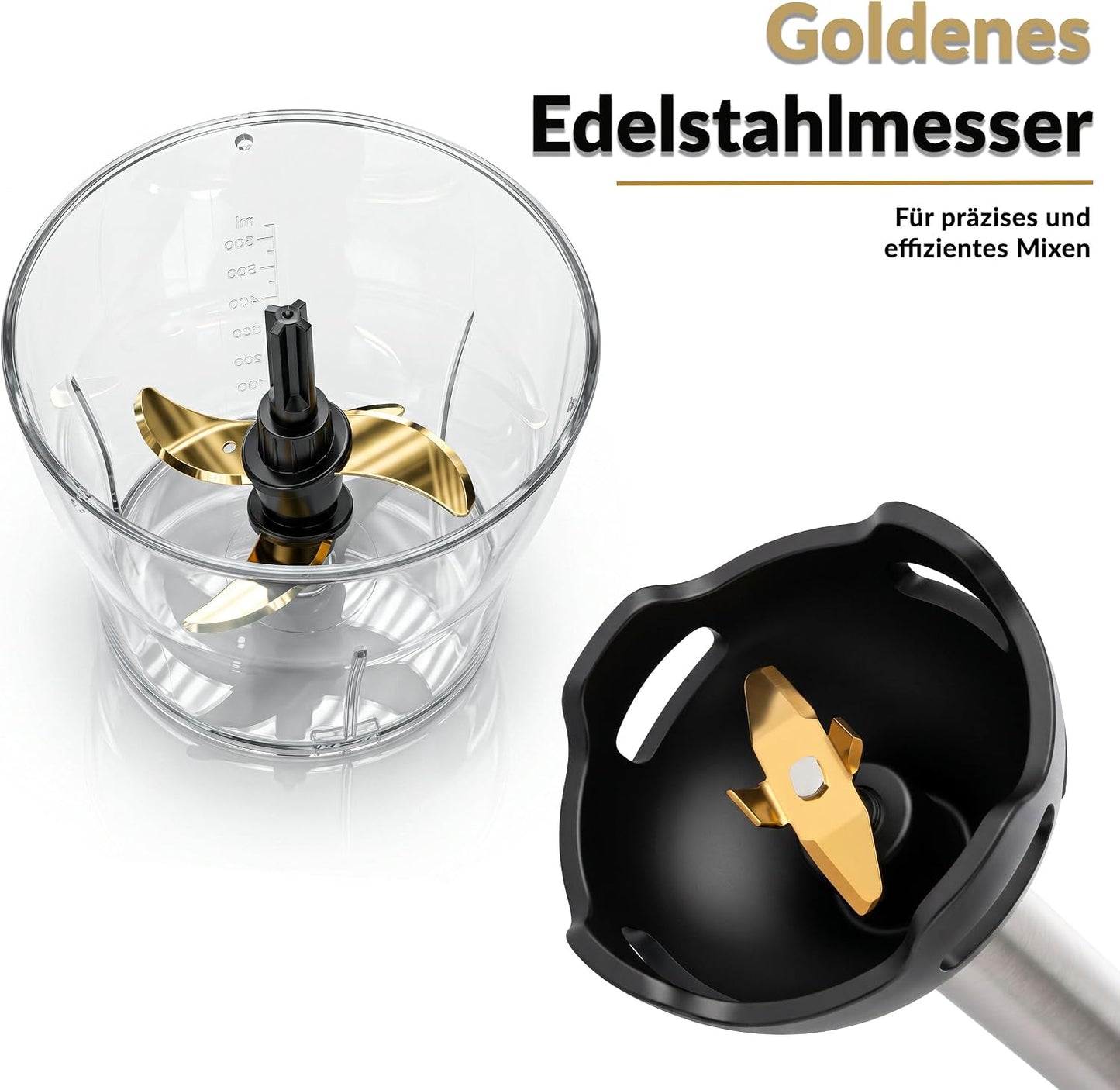 Stabmixer-Set 10-in-1 mit Turbo-Funktion