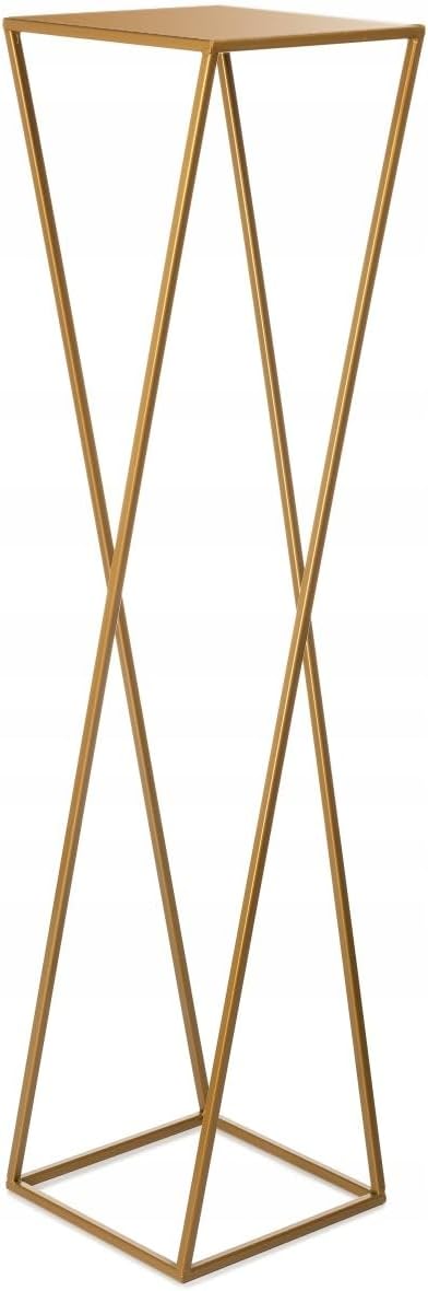 Blumenständer, Gold, 100 cm