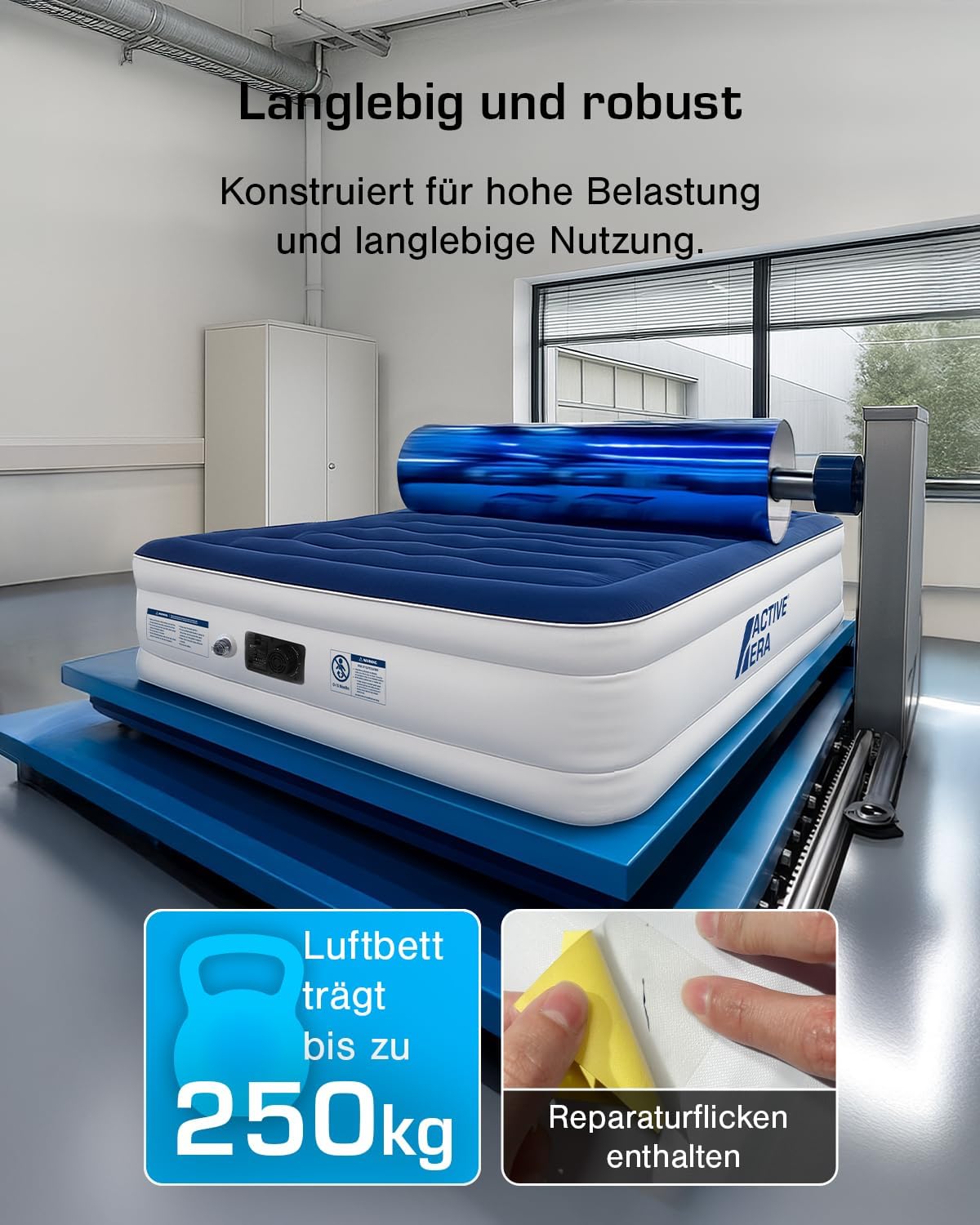 Doppel Luftbett, 2 Personen (200 x 150 x 36.5 cm)