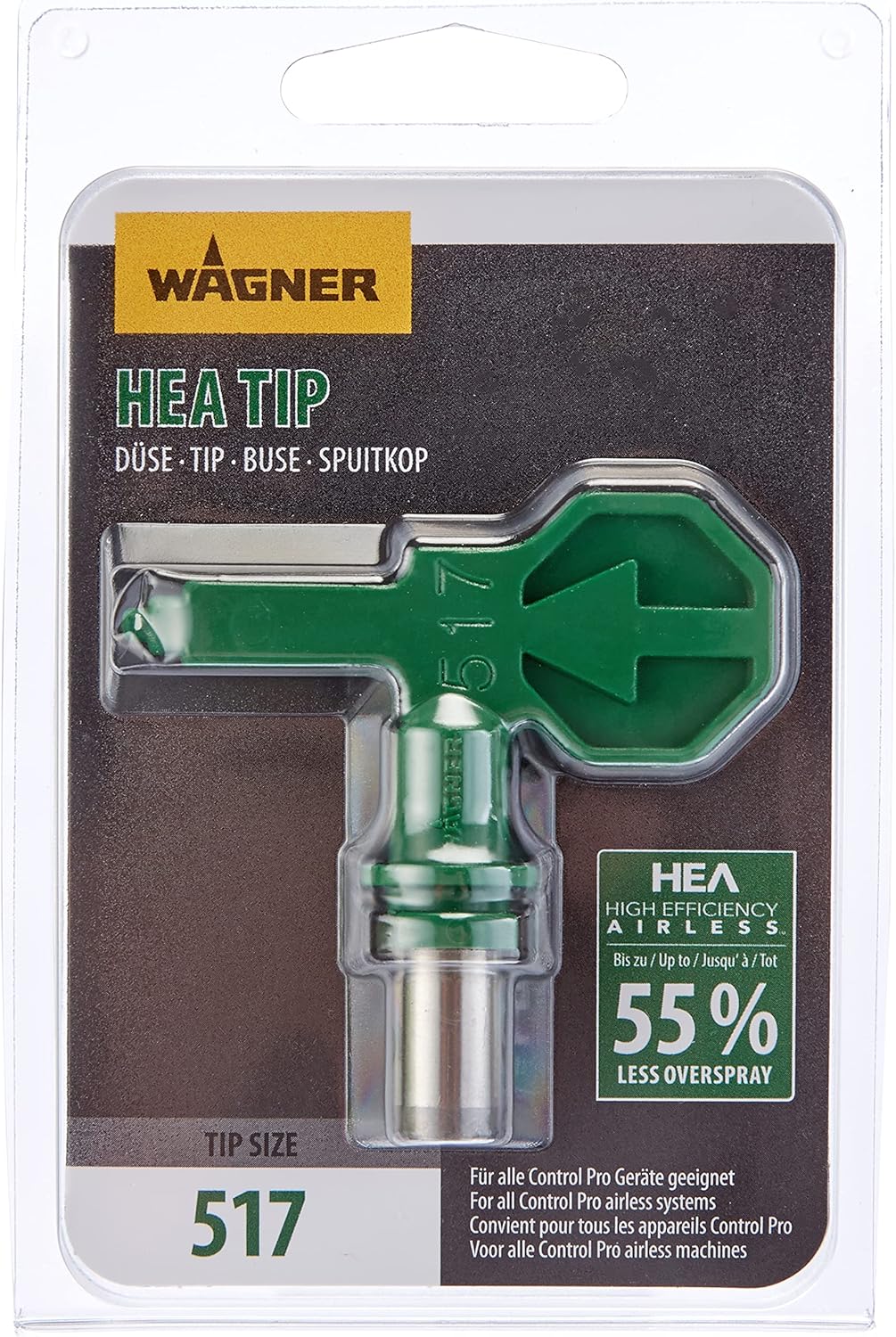 517 Control Pro Hea Düse, 1 Stück (1er Pack) Rostschutzfarben, Latexfarben und Dispersionen