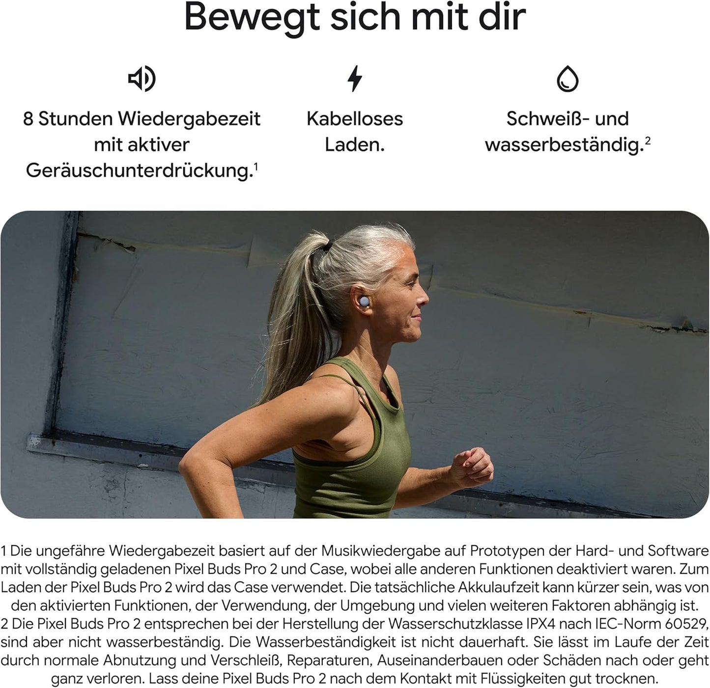 Pixel Buds Pro 2 Kopfhörer, Hazel