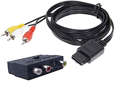 Game Cube Zubehör-Set mit Kabeln und Controllern