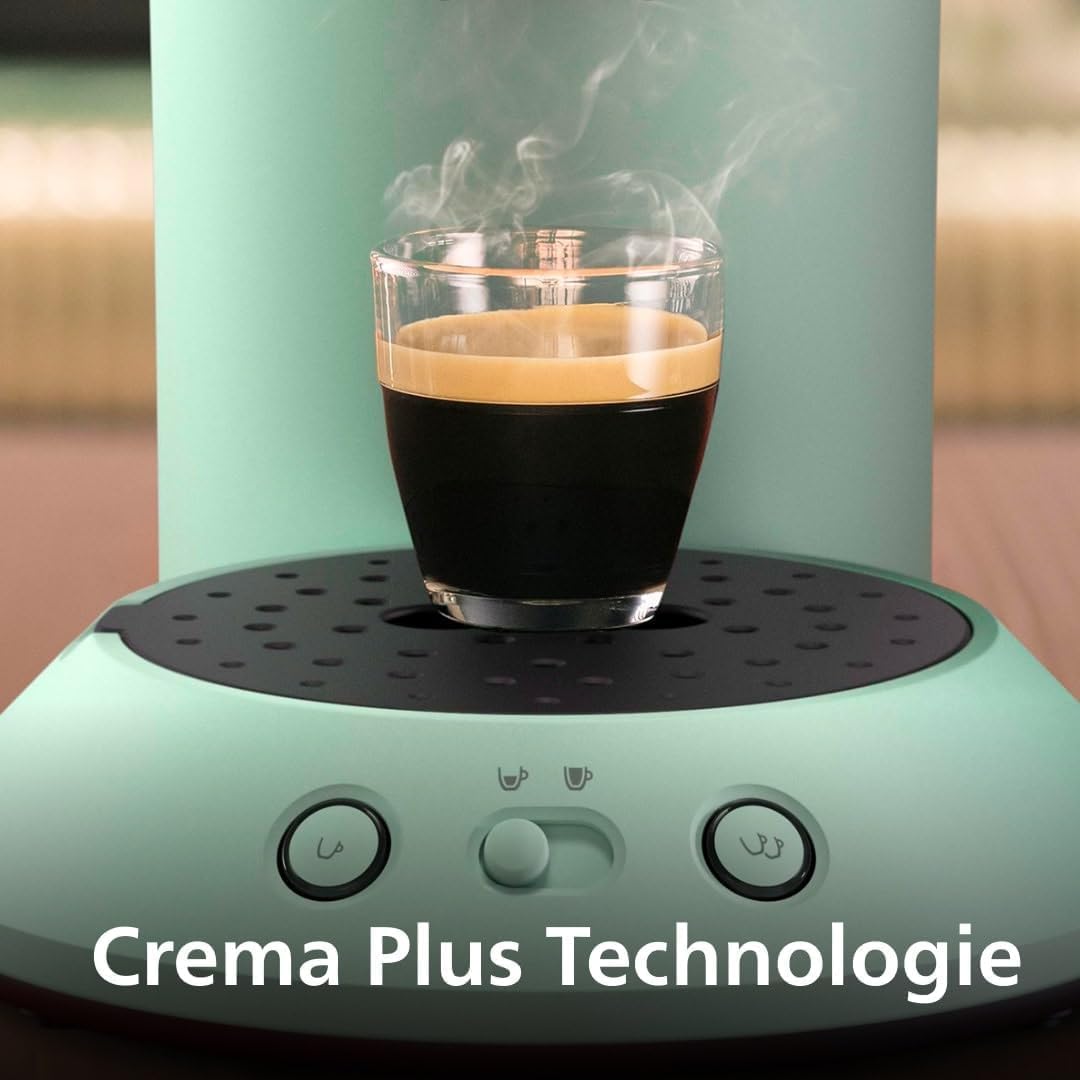 Senseo Original Plus Kaffeepadmaschine mit Boost Technologie, Standard Wüsten Grün