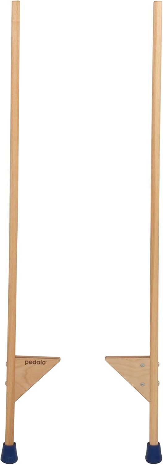 Verstellbare Holzstelzen, 118 cm
