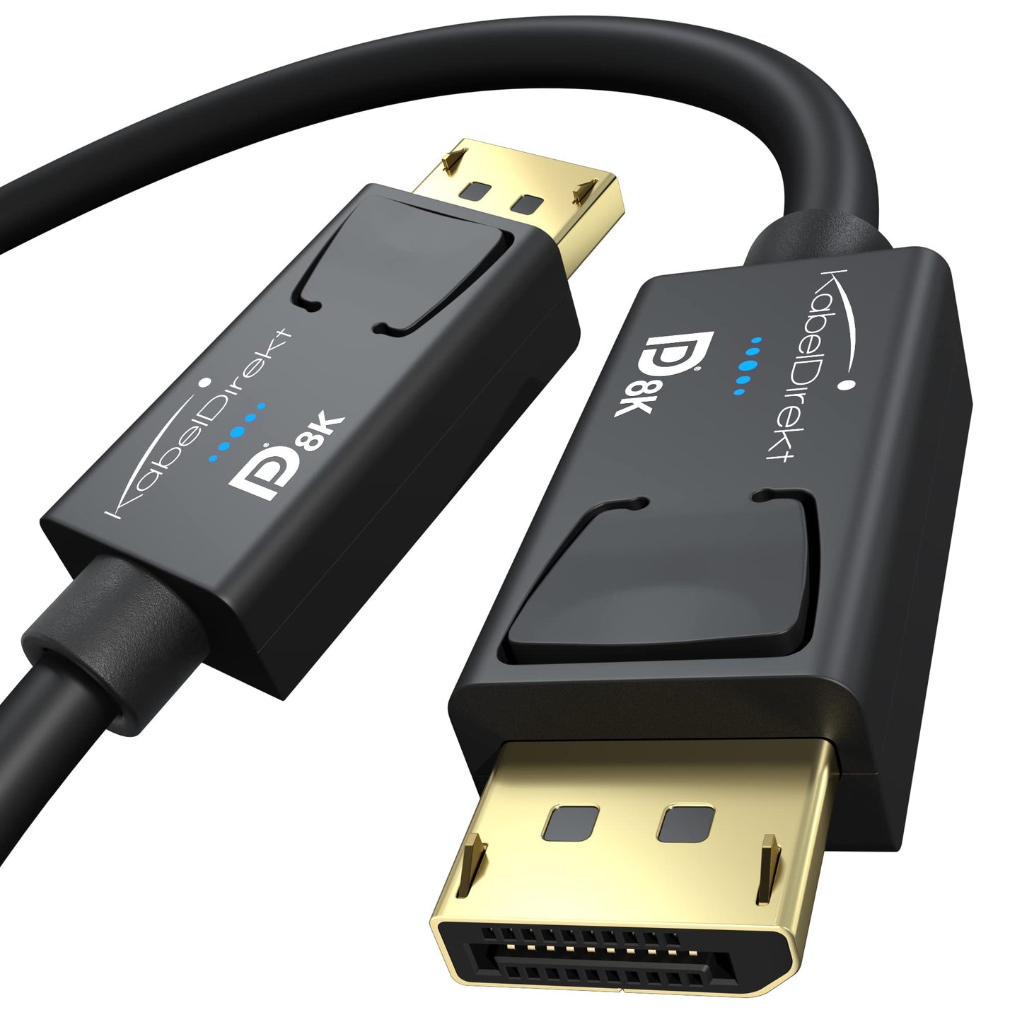 2er-Pack 8K DisplayPort Kabel, 1m 8K VESA (2er-Pack)