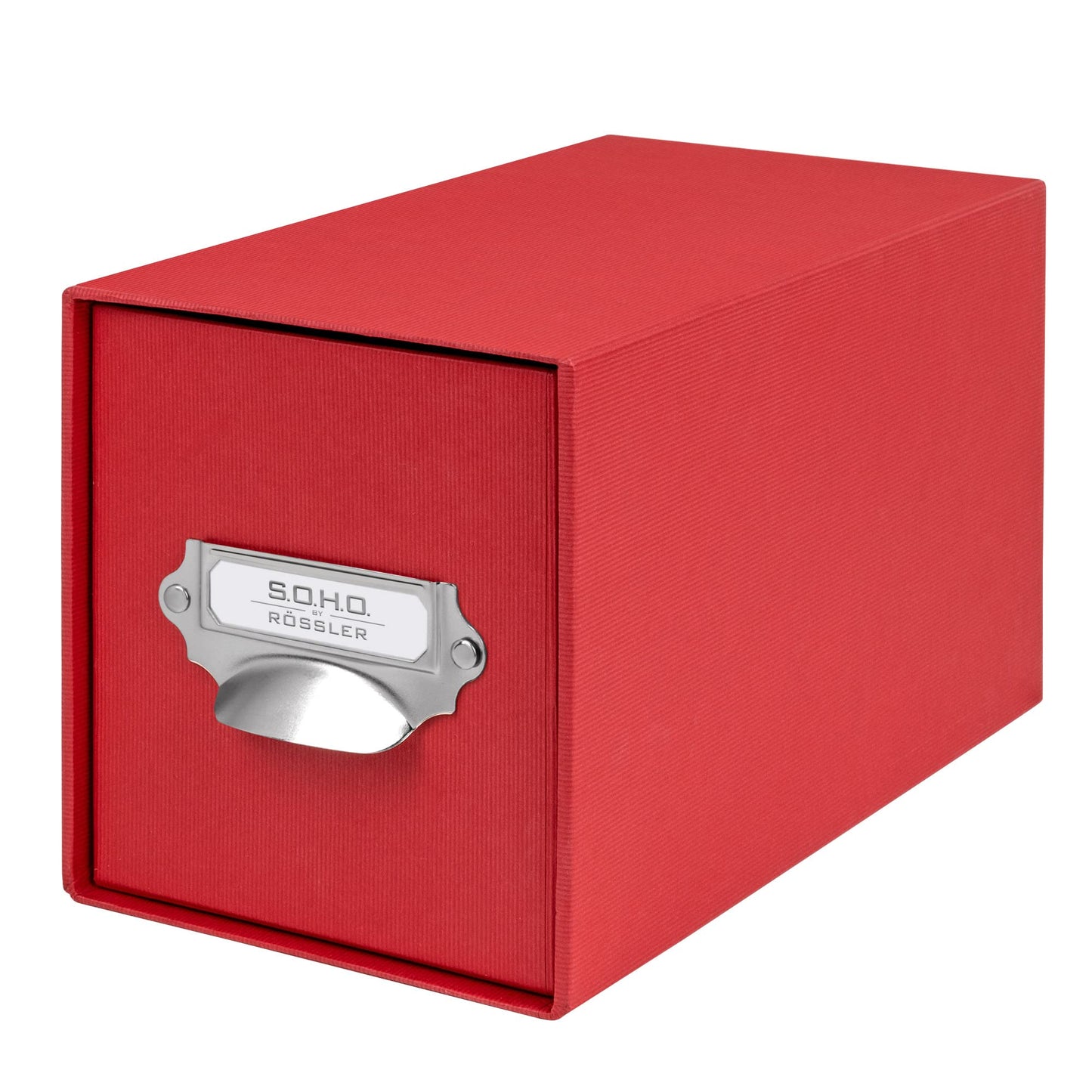 CD-Schubladenbox, Rot