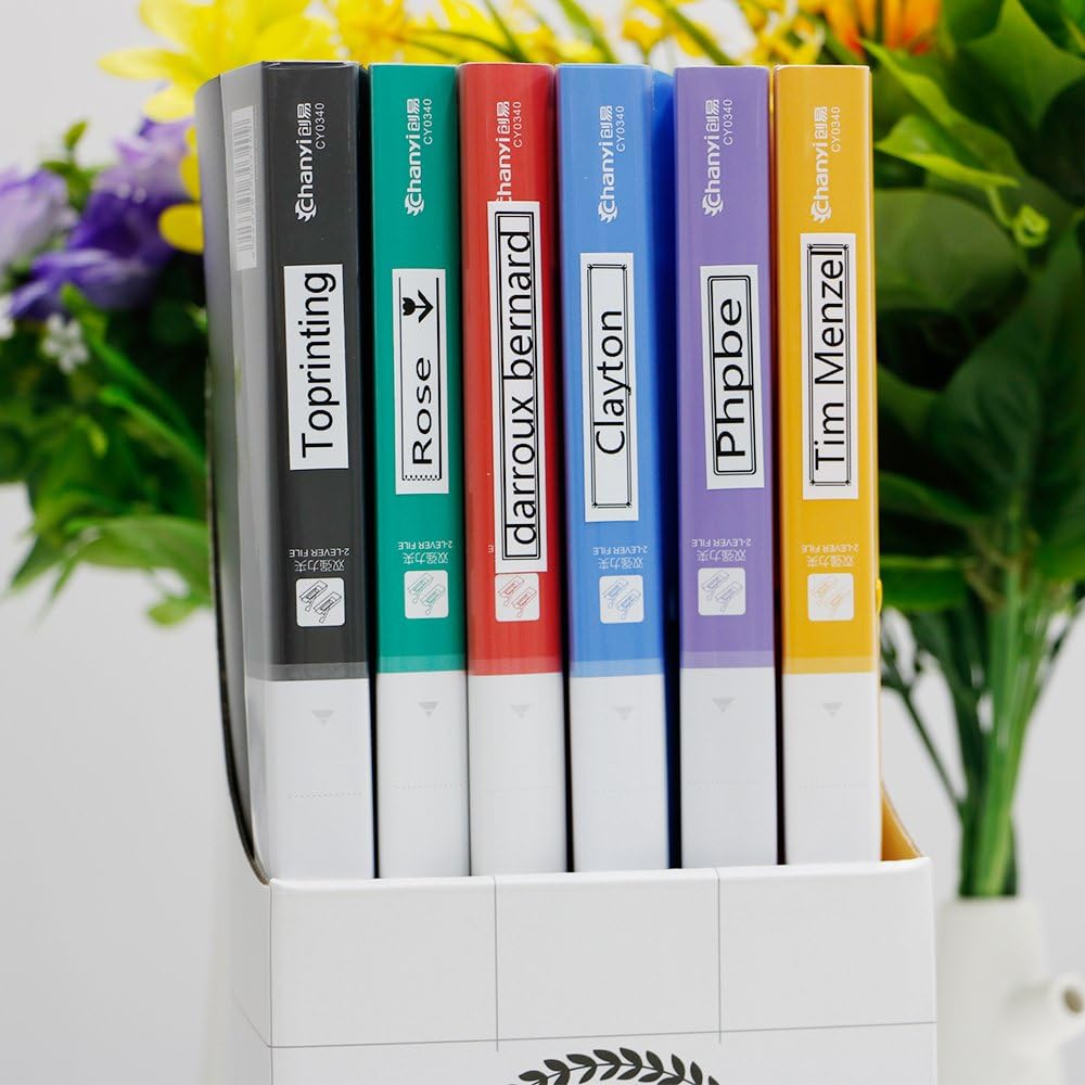 10er-Pack Schriftbänder für Beschriftungsgerät, 12mm x 8m|10