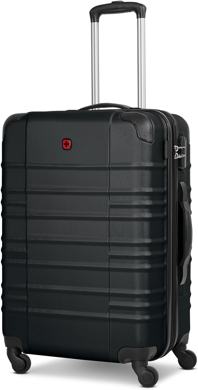 Amplar Evo 4 Rollen Kofferset, Schwarz Kofferset + (3-teilig)