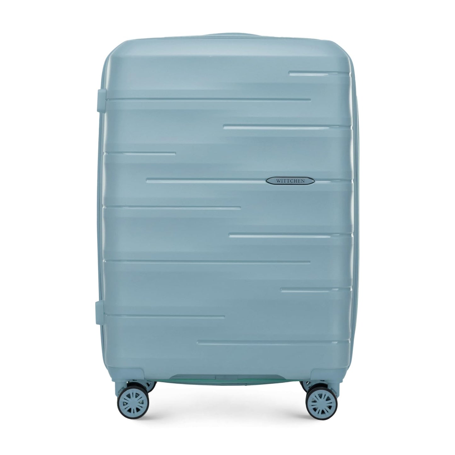 Mittelgrosser Reisekoffer mit TSA-Schloss, Blau 66 x 45 x 27 cm