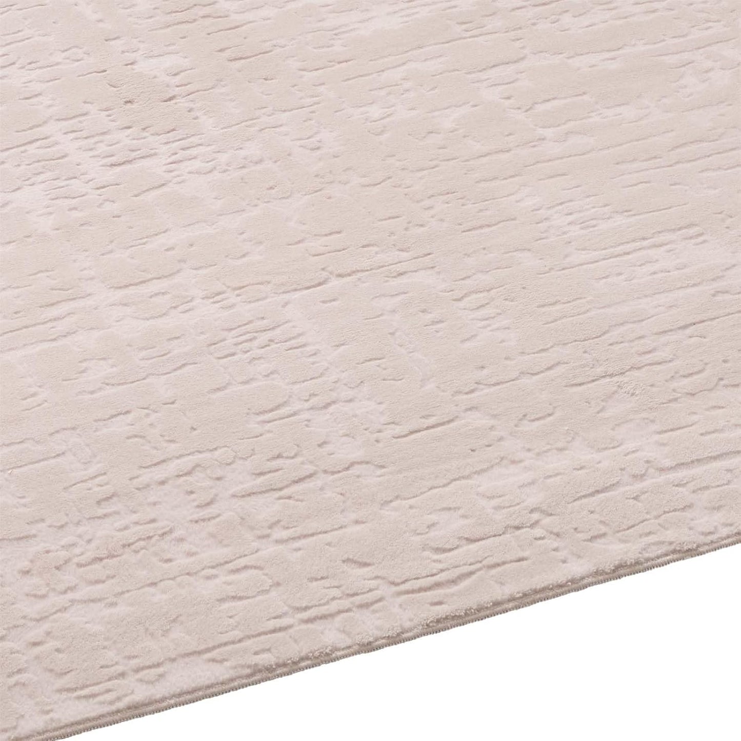 Rutschfeste Badematte, waschbar, Beige Vintage 120 x 170 cm (Rechteckig)