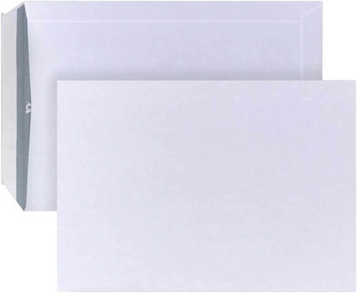 Versandtaschen B5 (500 Stück), weiss / haftklebend