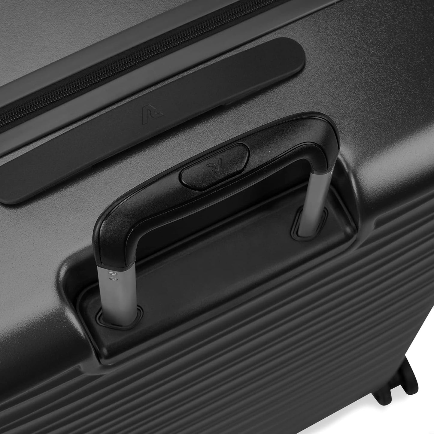 Wave Hartschalenkoffer erweiterbar, Schwarz