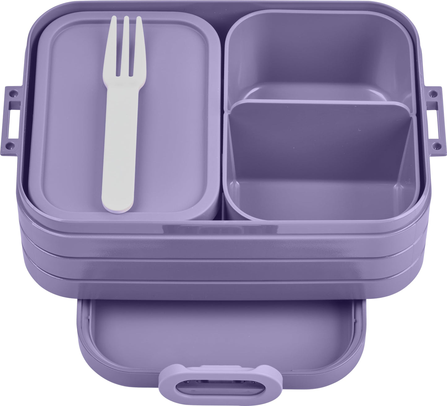 Brotdose Take a break mit herausnehmbaren Bento-Einsätzen, Vivid Lilac Medium
