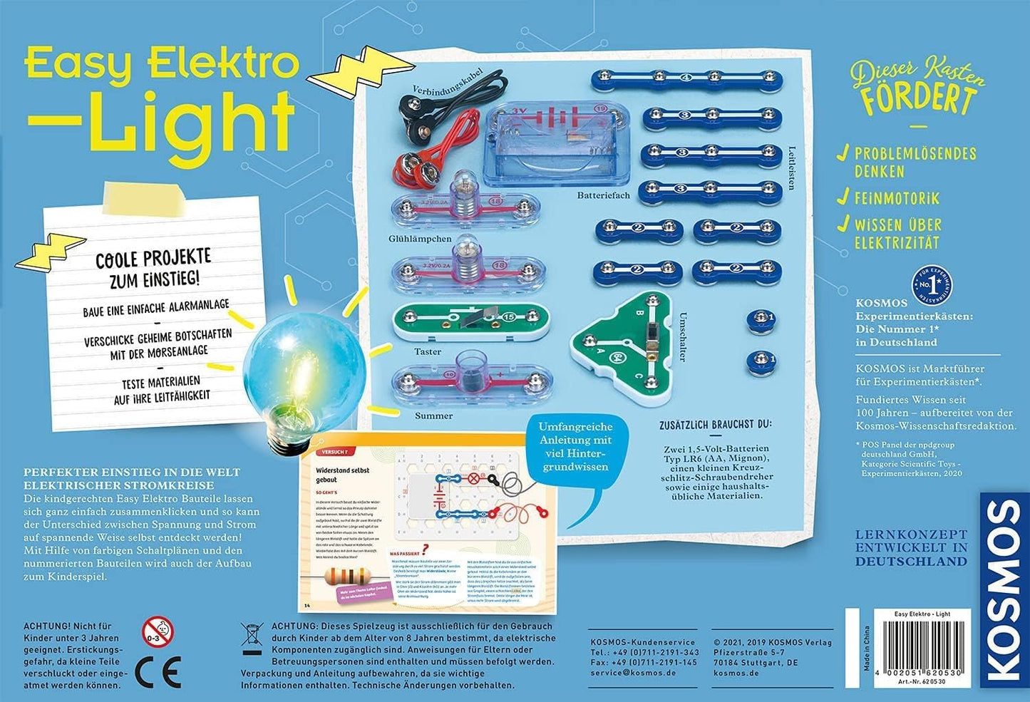 Easy Elektro - Light Experimentierkasten für Kinder