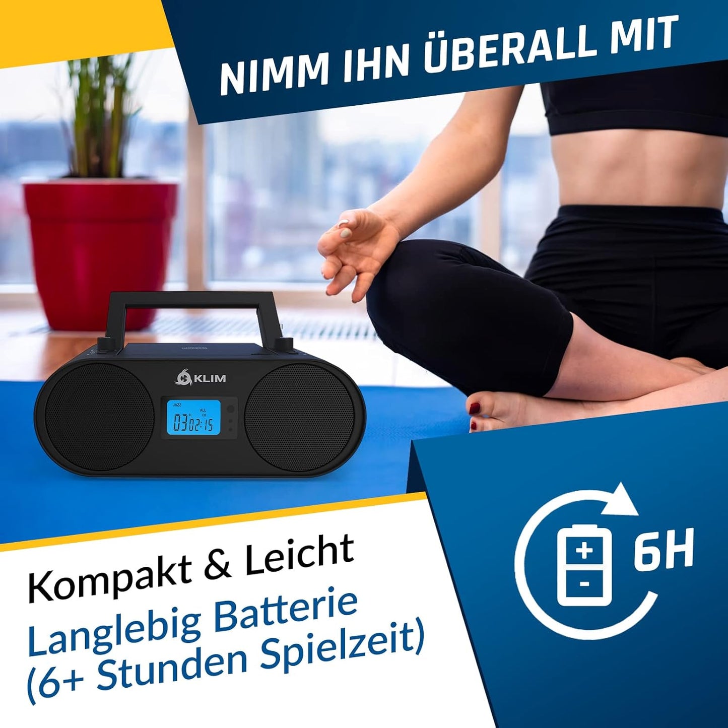 Boombox B4, B4 Schwarz