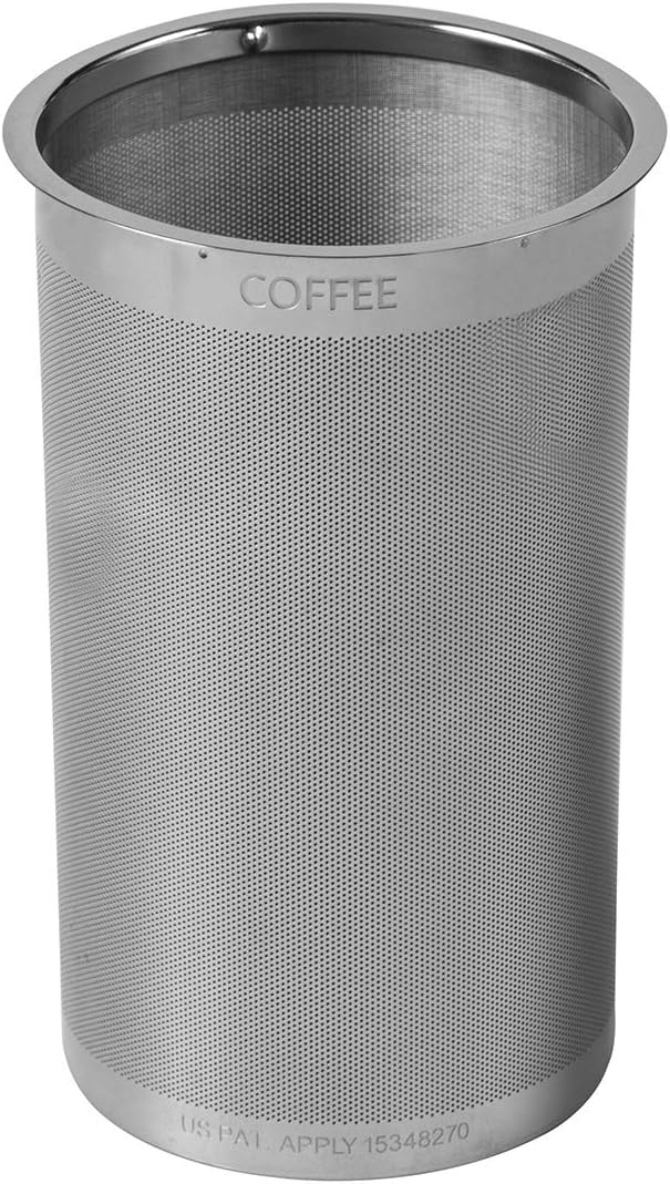Glas Kaffeekanne mit Filter 1,0l (4-5 Tassen), Clear 1,0 Liter