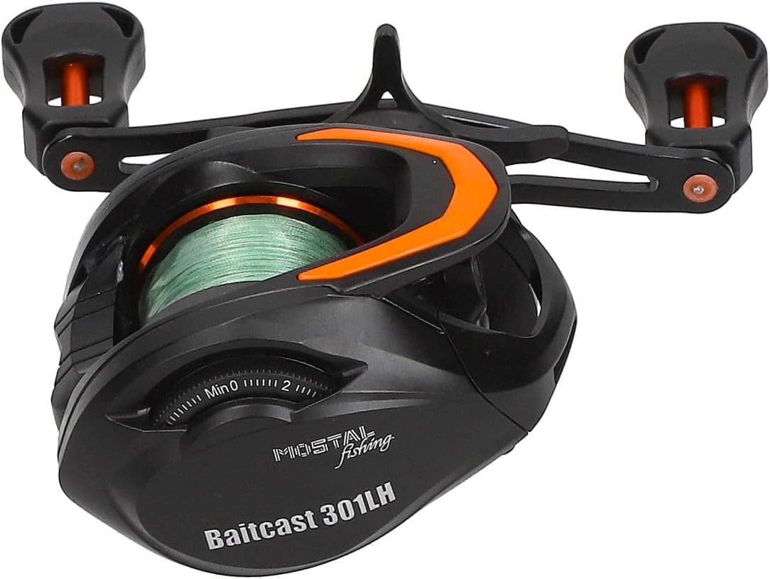 Baitcast Combo Set CoroCast mit Angelrolle Mostal 301 LH