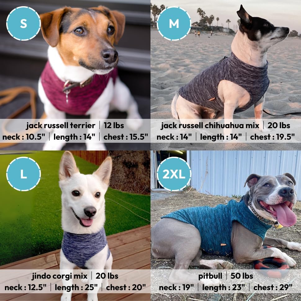 Zip Up Fleece-Weste, Turquoise Wash Large chest (~16")