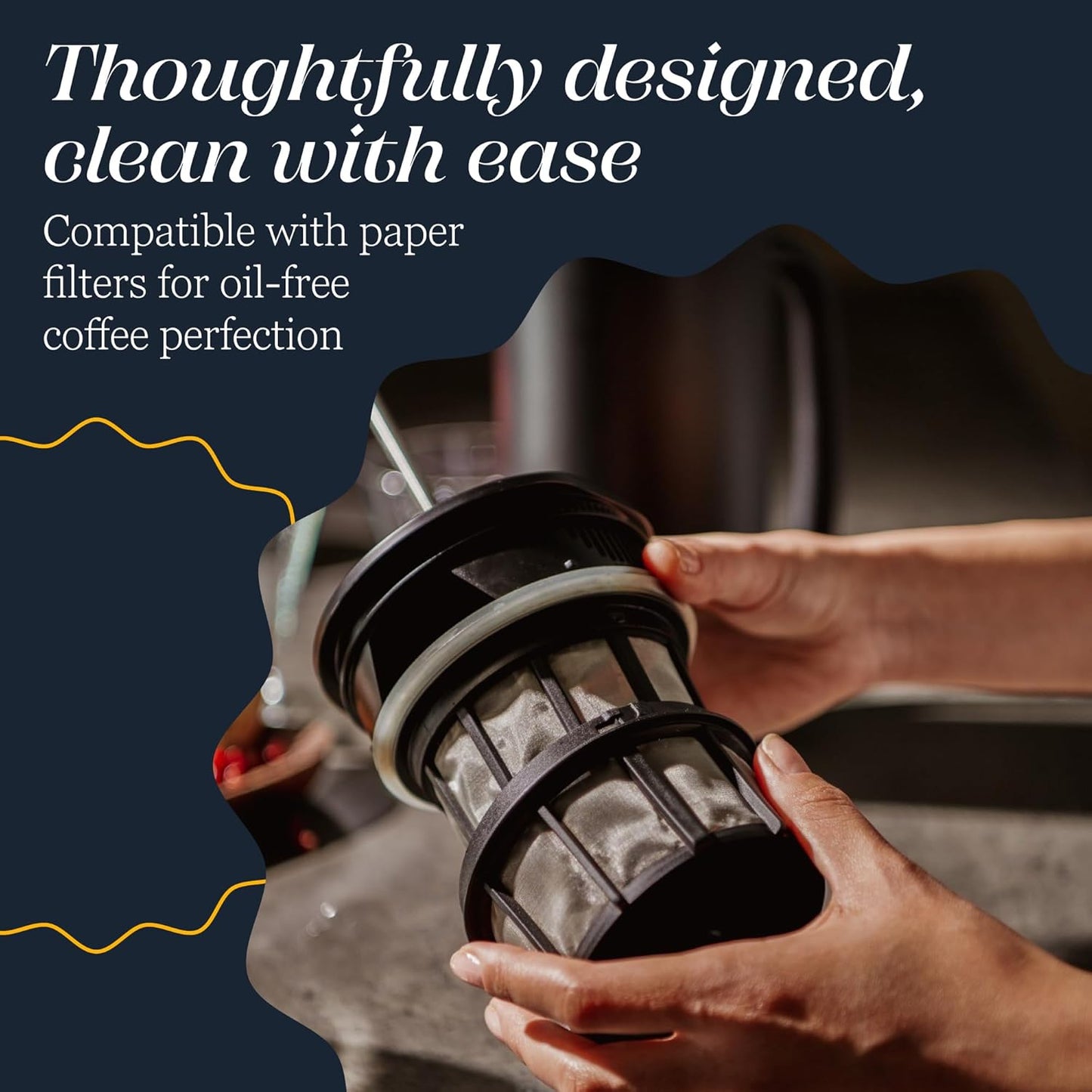 P3 French Press Kaffeebereiter, 18 Unzen