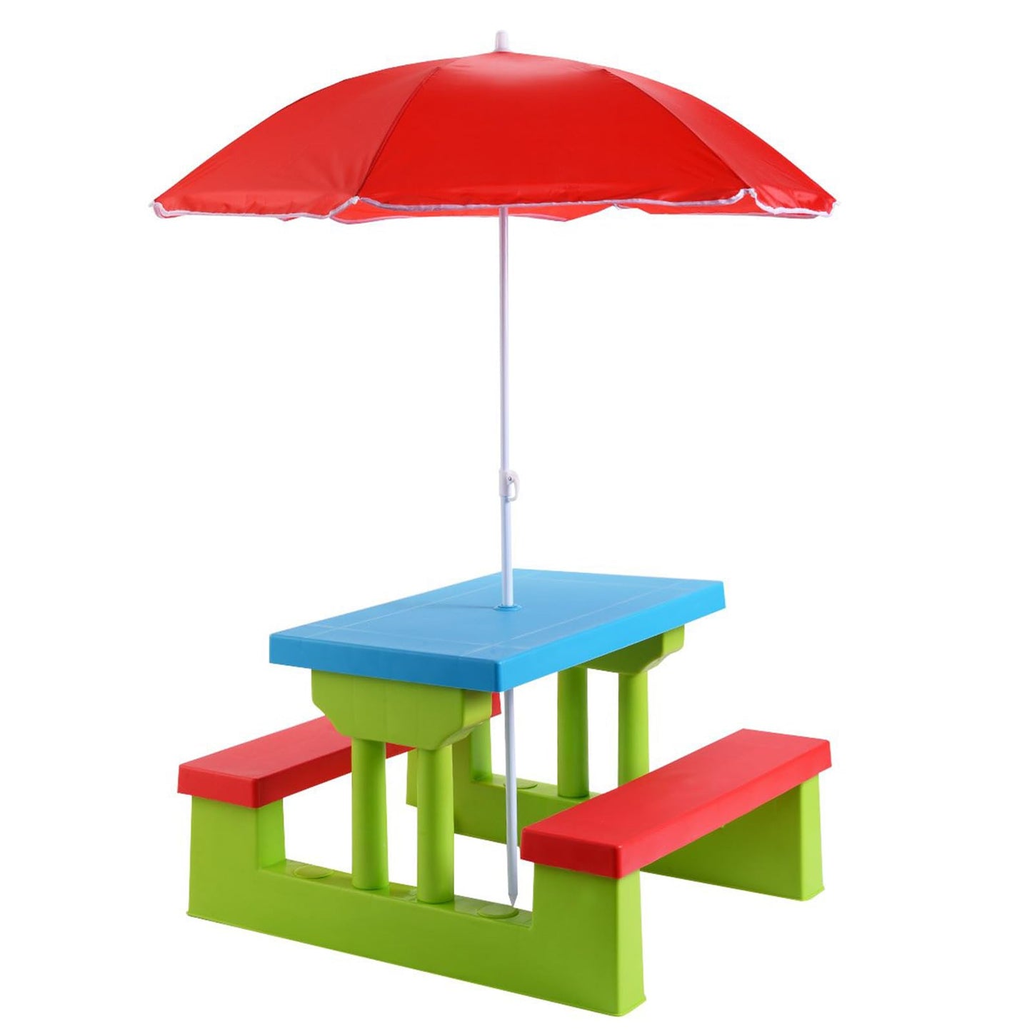 Kindersitzgruppe mit Sonnenschirm (Modell 1), Modell 1