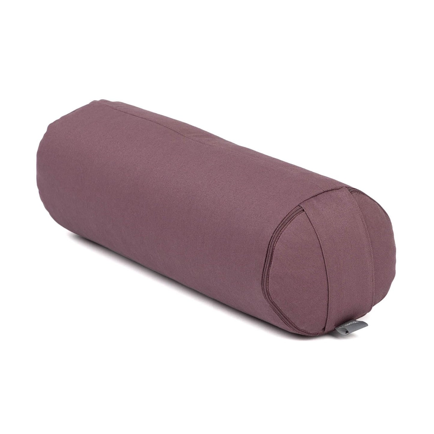 Mini Yogabolster mit Buchweizenfüllung und abnehmbarem Bezug, Dusty Purple