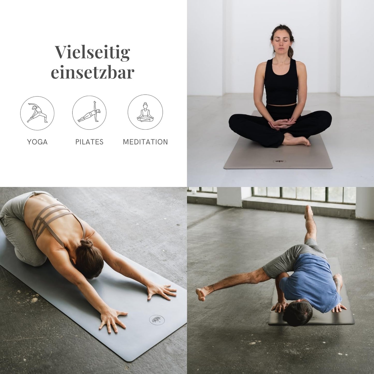 Yogamatte Pure, Indigo Dust