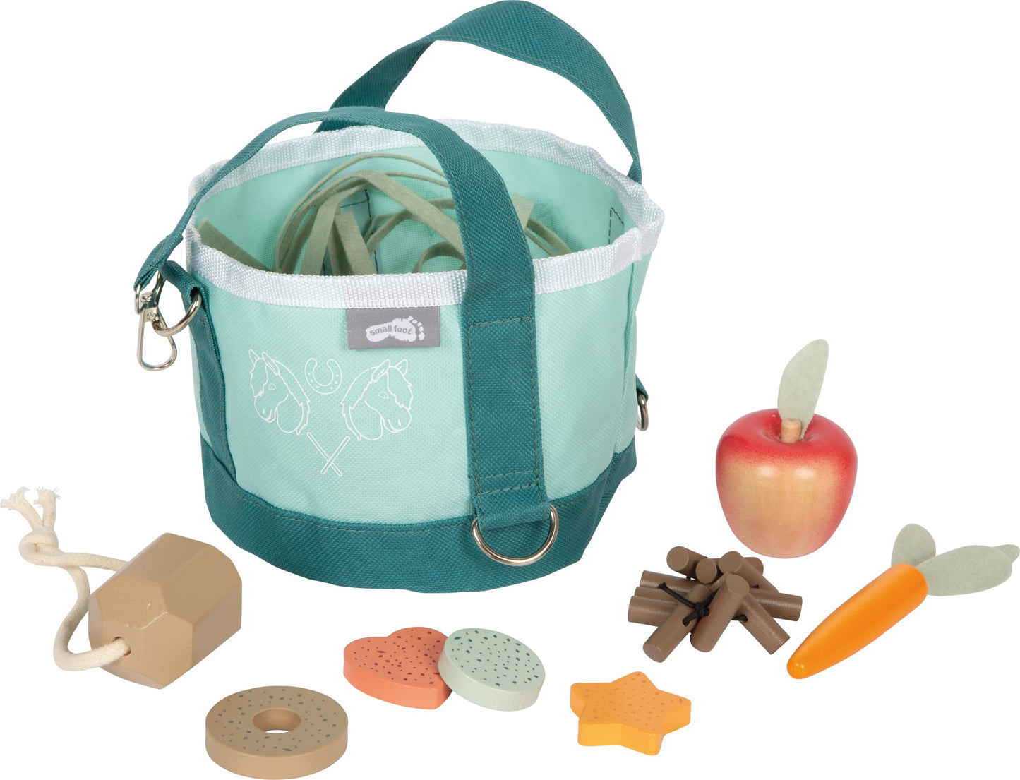 Pferdefutter Spielset mit Zubehör, Pferdefutter-Set