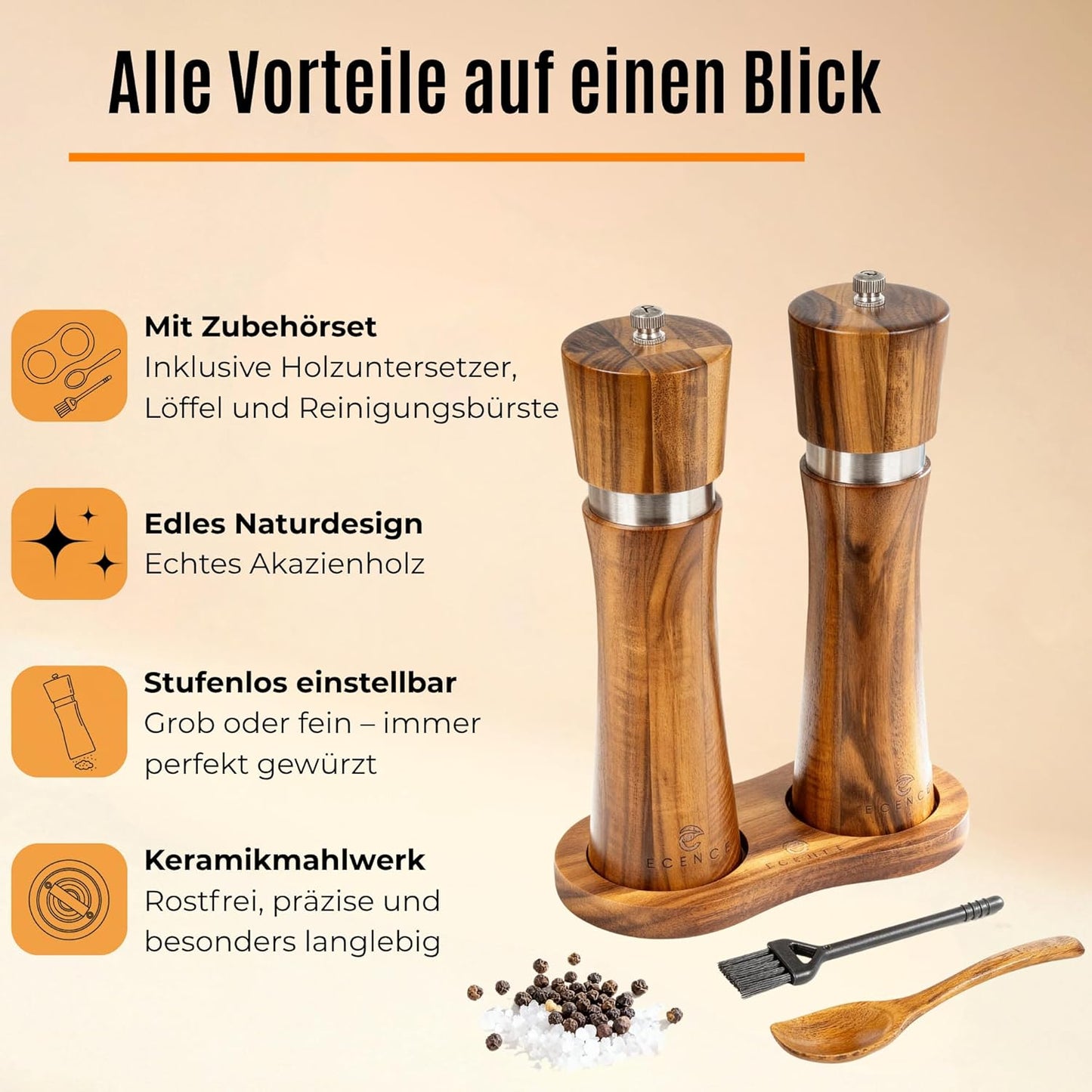 Salz- und Pfeffermühlen-Set