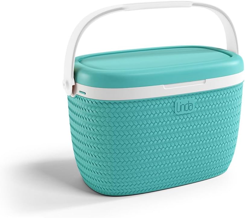 Passive Kühlbox mit Isolierung, 18 L / Türkis