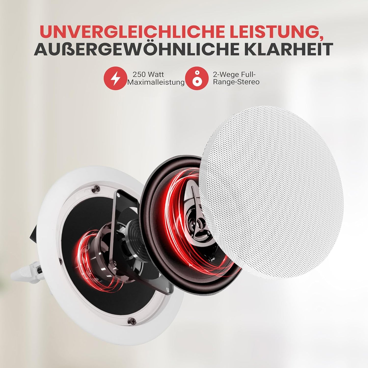 Einbaulautsprecher, 150W 8" (20 cm)