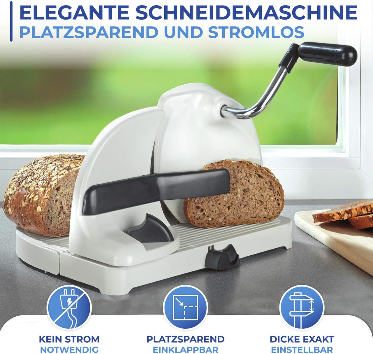 Brotschneidemaschine 31x20x29 cm