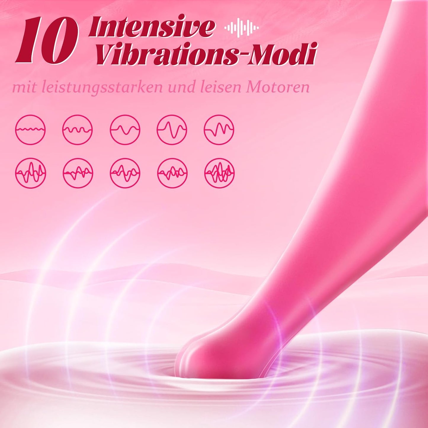 Vibration Klitoris Vibrator mit 10 Modi