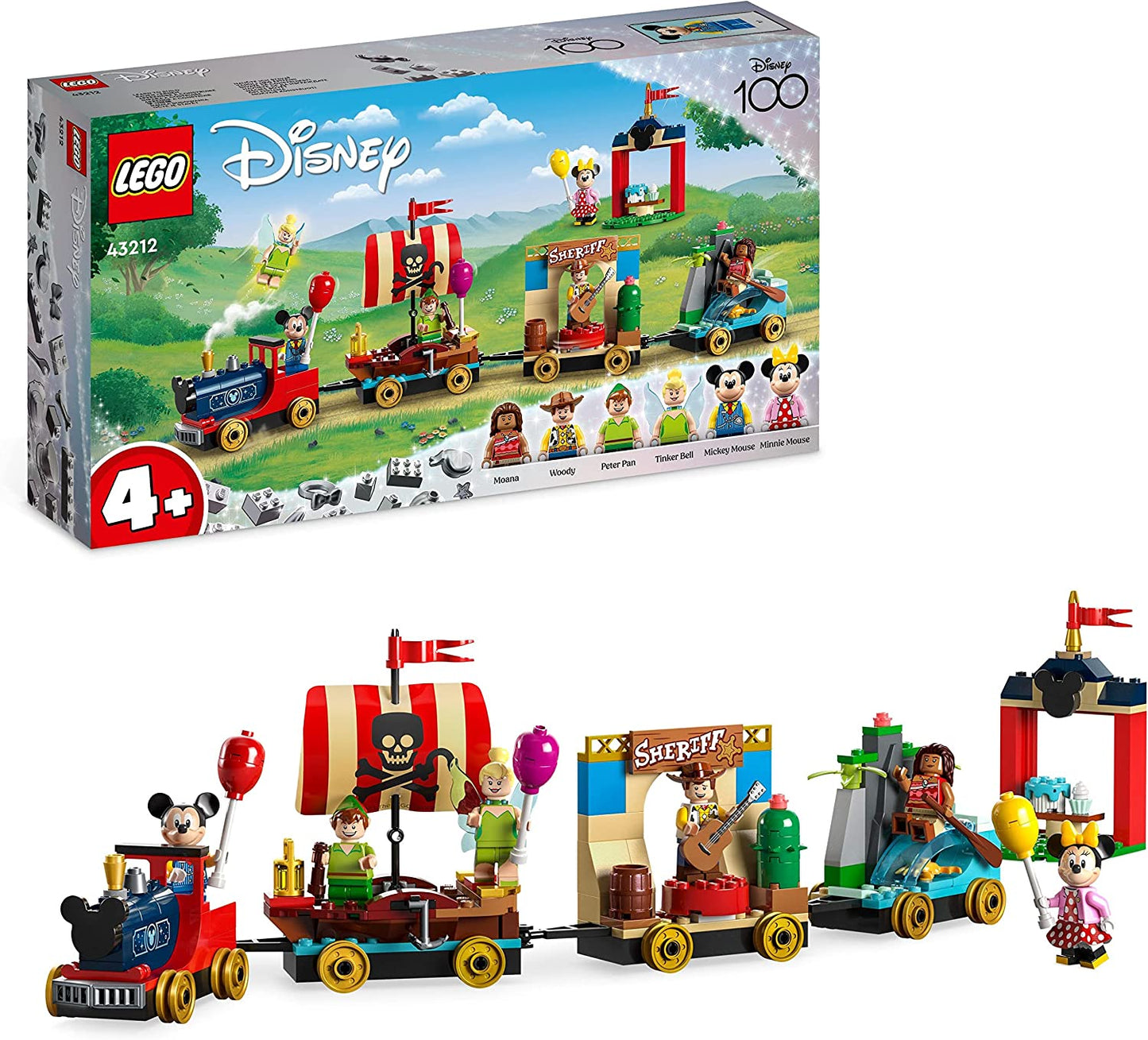 43212 Disney Geburtstagszug, Konstruktionsspielzeug, Single