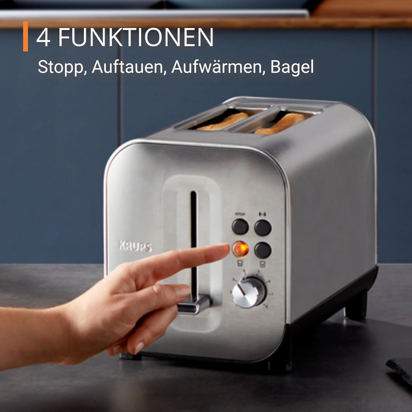 Excellence Toaster mit 8 Bräunungsstufen, KH682D Excellence
