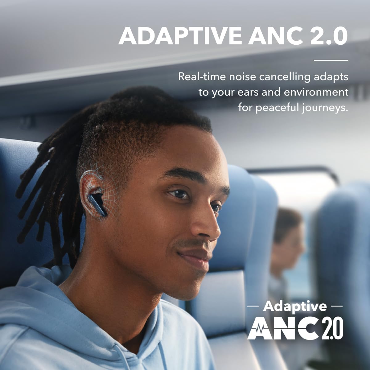 Liberty 4 NC Bluetooth-Kopfhörer mit Noise Cancelling, Blau