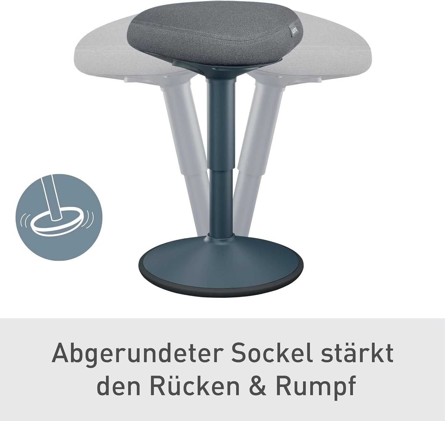 Ergo Active, Dunkelgrau Sitzhocker