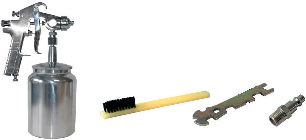 Farbsprühpistole für Kompressor mit Zubehör-Set, 160123XSTN