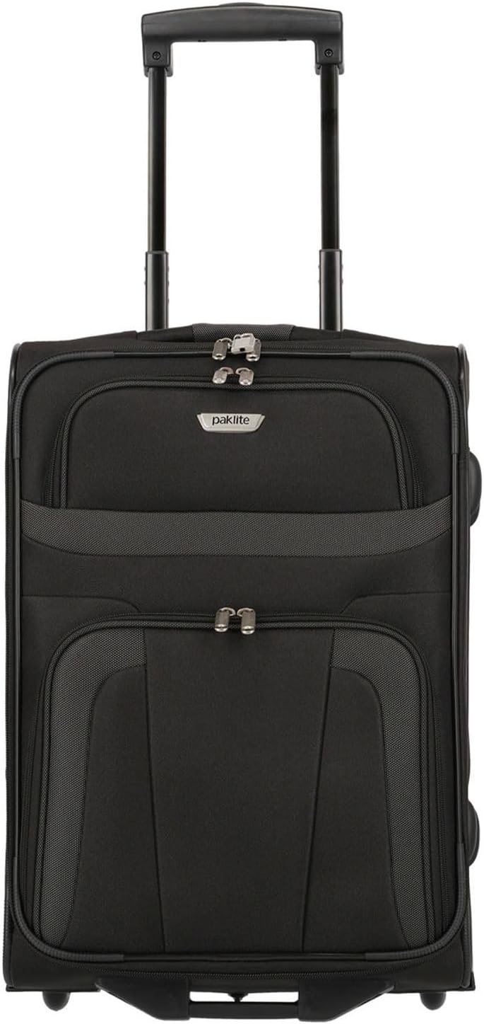 Weichschalenkoffer Orlando, Trolley S Handgepäck (53 cm) Schwarz