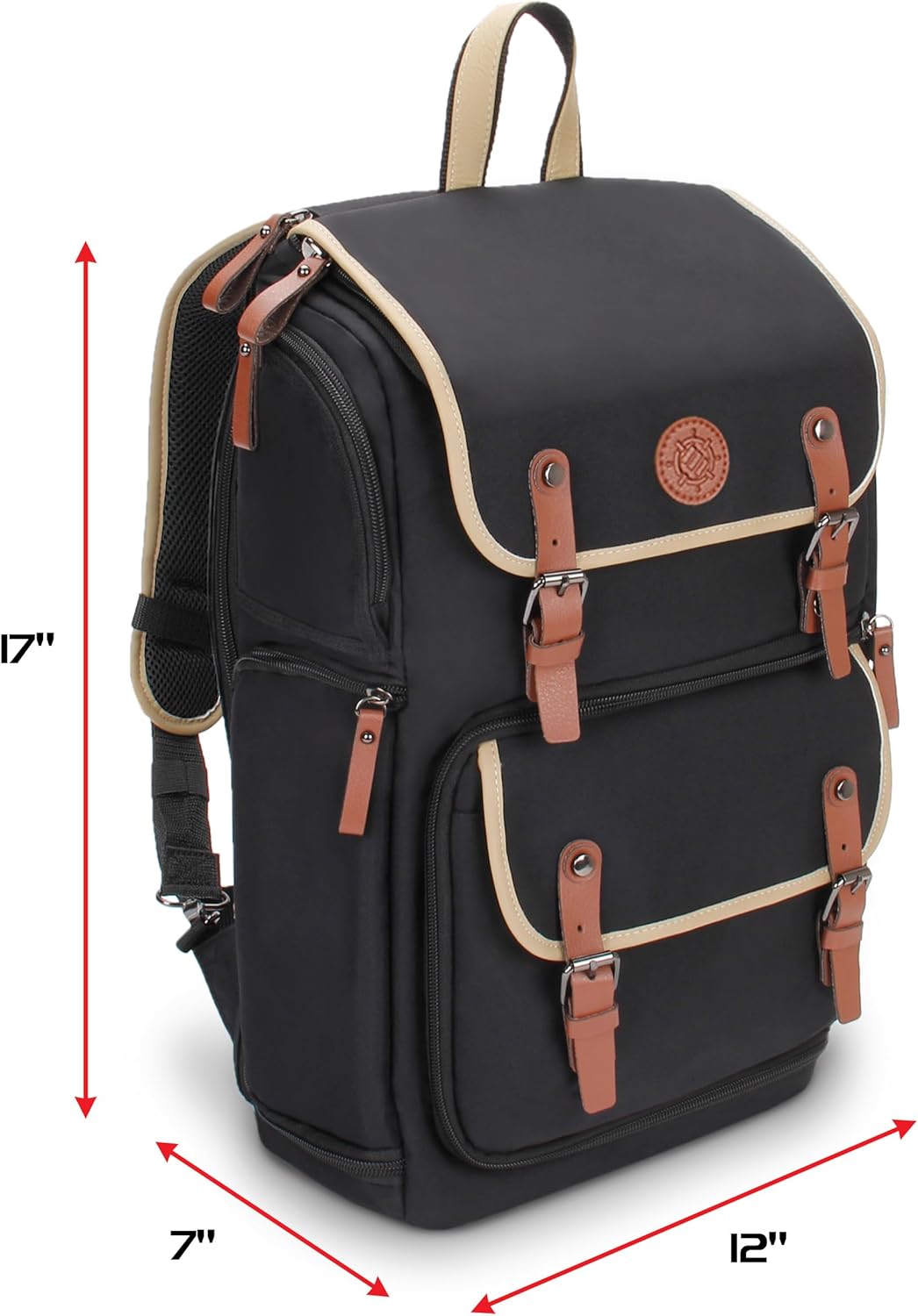 Sammelkarten-Aufbewahrungsbox-Rucksack, Einheitsgrösse Schwarz